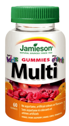 JAMIESON KIDS / INFANTS MULTI GUMMIES 60'S