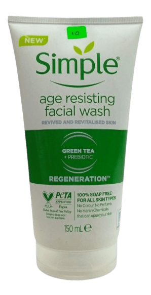 SIMPLE AGE RESISTING FACIAL WASH 150ML