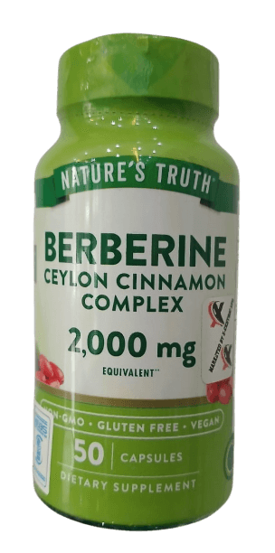 NATURES TRUTH BERBERINE 2000MG CAPSULES