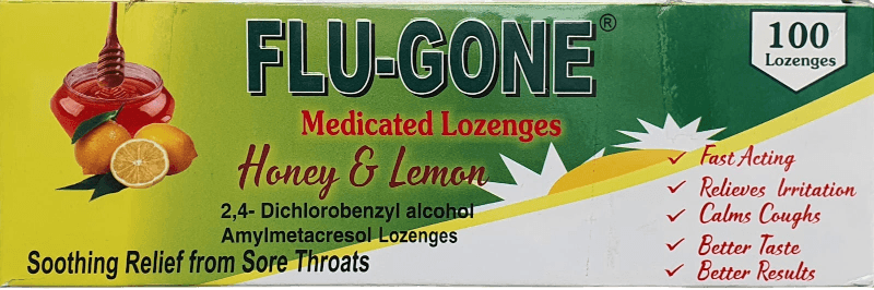 FLUGON LOZ ORANGE/HONEY AND LEMON