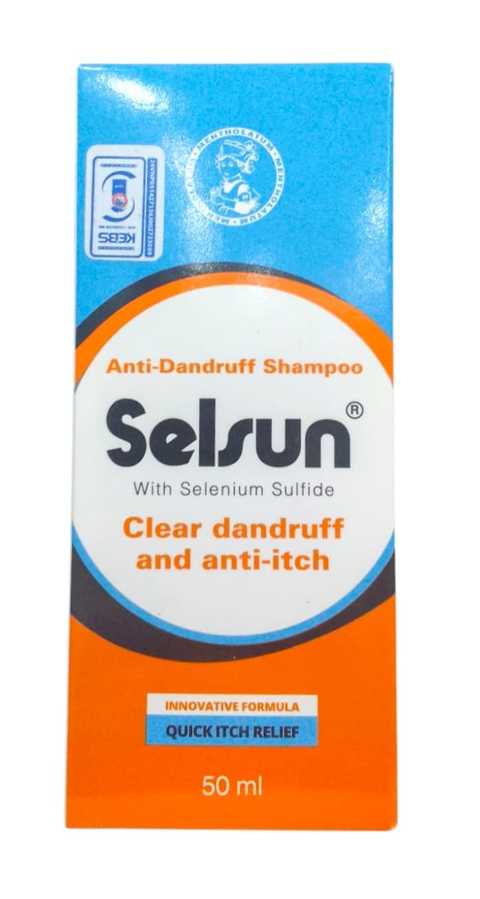 Selsun shampoo 50mls