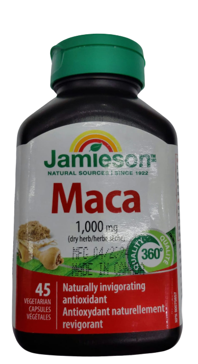 JAMIESON MACA ANTIOXIDANT CAPSULES 45'S