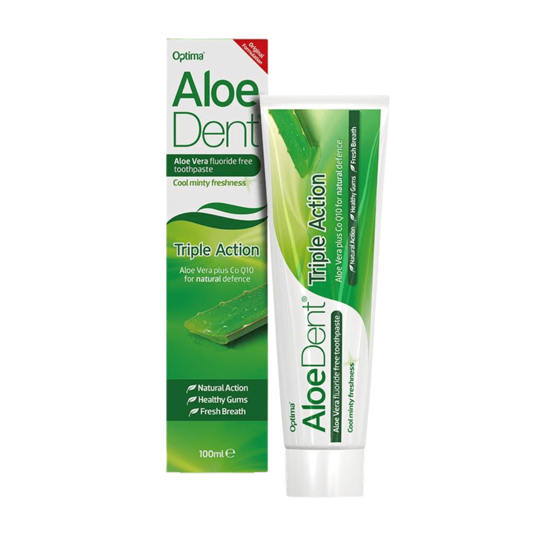 OPTIMA ALOE DENT TRIPPLE ACTION ALOE VERA TOOTHPASTE 100ML