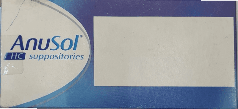 ANUSOL HC SUPPOSITORIES 12'S