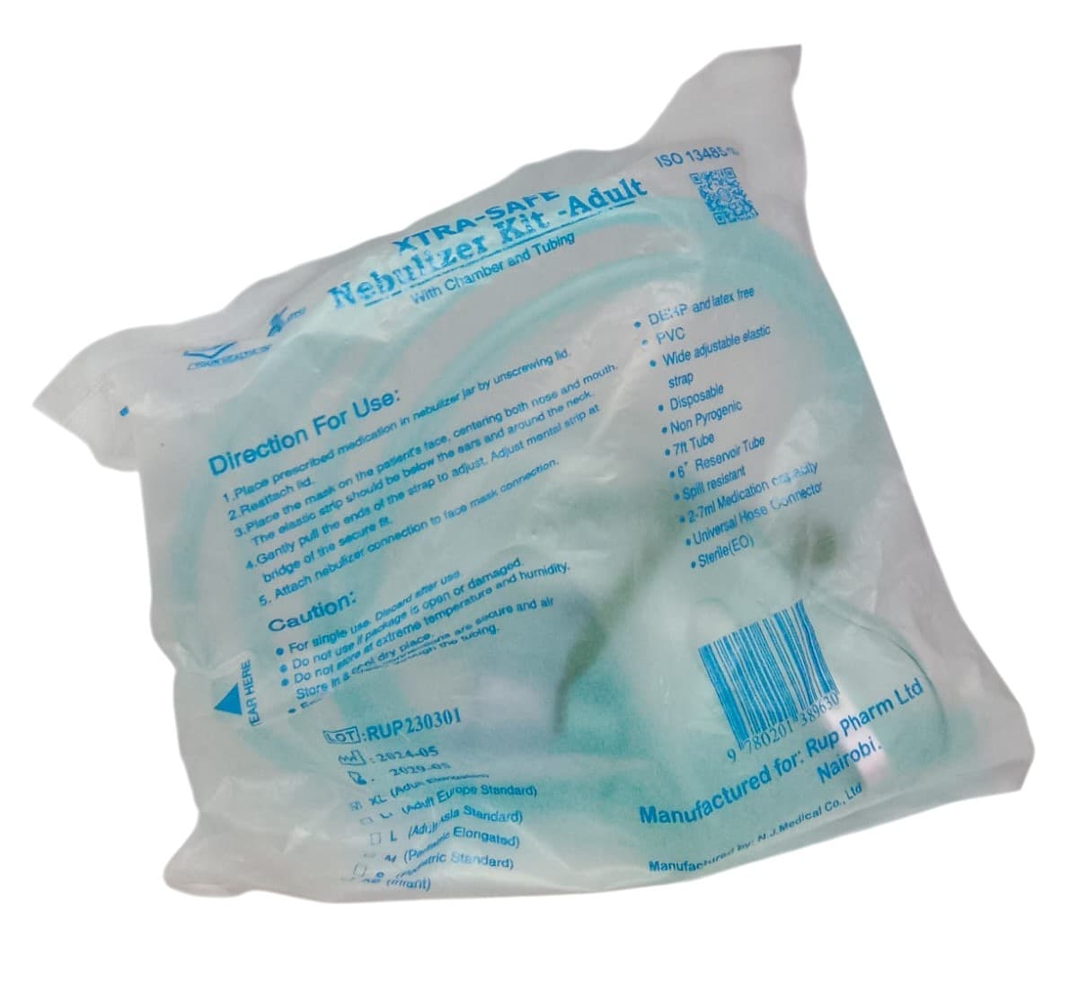 NEBULIZER ADULT MASK