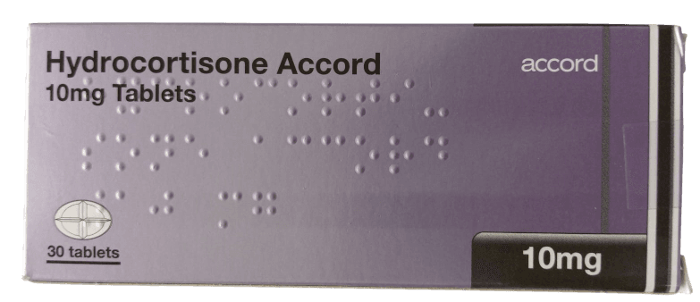 HYDROCORTISONE 10MG TABS 30'S