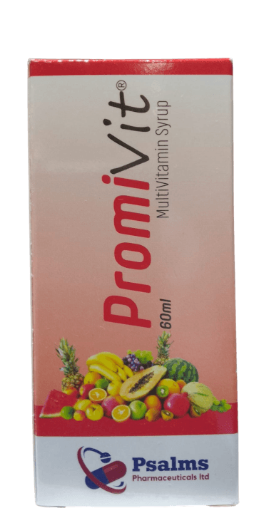 PROMIVIT MULTIVITAMIN SYRUP 60MLS