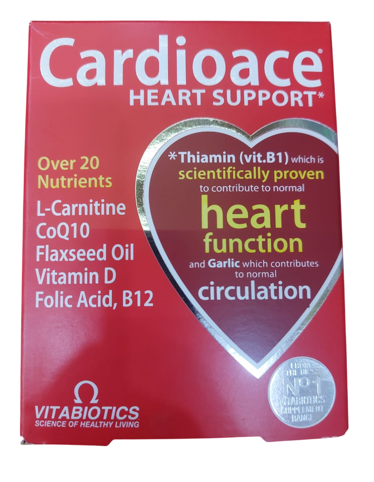 CARDIOACE (HEART) TABS 30S