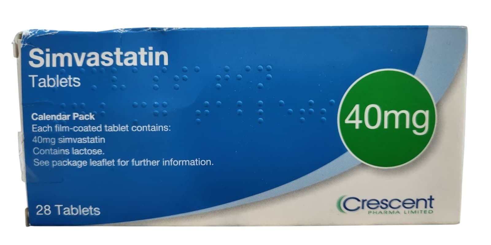 SIMVASTATIN 40MG TABS 28'S