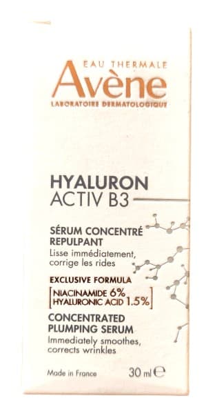 AVENE HYALURON ACTIVE B3 30ML