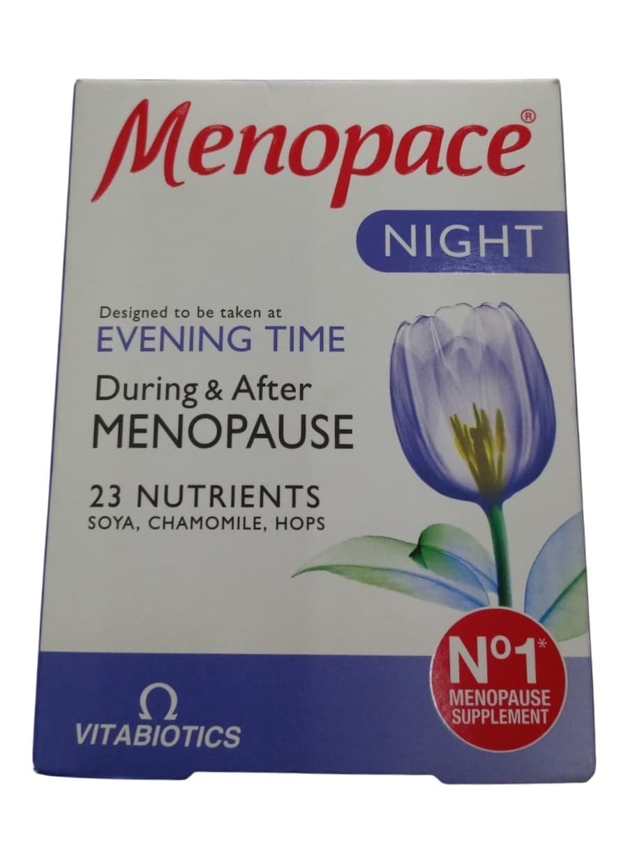VITABIOTICS MENOPACE NIGHT CAPSULES, 30 COUNT