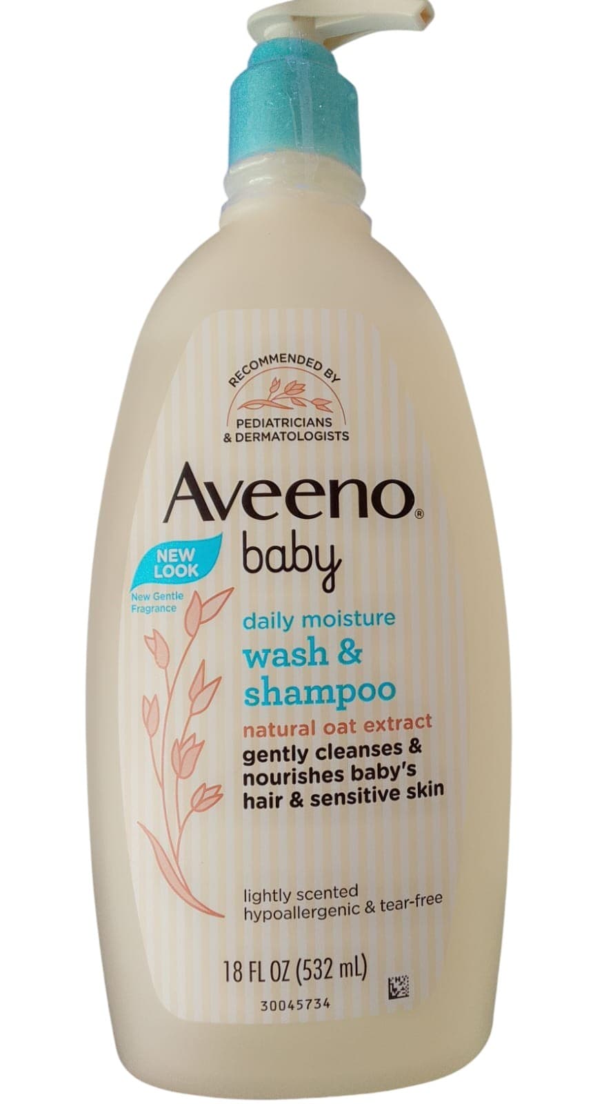 AVEENO BABY DAILY MOISTURE AND SHAMPOO 532ML