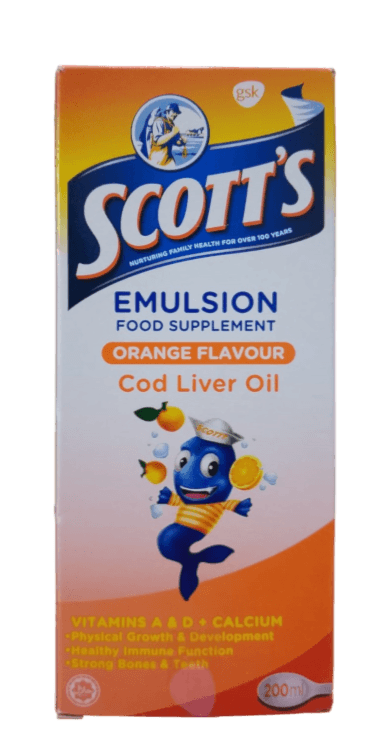 SCOTT'S Orange Cod Liver Oil, 100ml