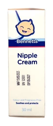 BENNETTS NIPPLE CREAM 30ML