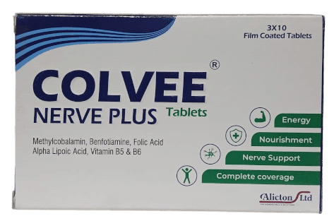 COLVEE NERVE PLUS TABLETS 30'S