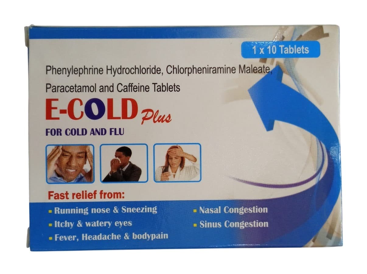 E-COLD PLUS TABS 10'S