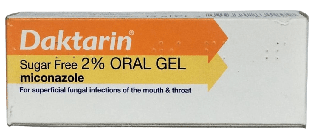 DAKTARIN ORAL GEL 2% 15GMS