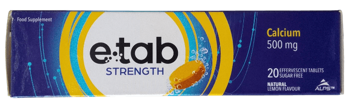 E TAB STRENGTH EFFEVESECENT 20'S