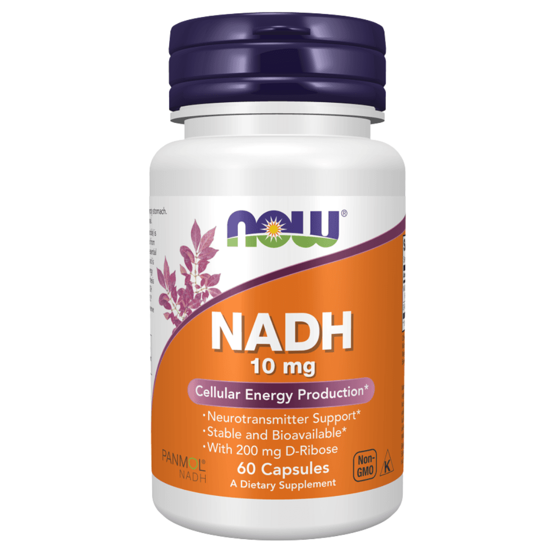NOW NADH 10MG CAPSULES 60'S