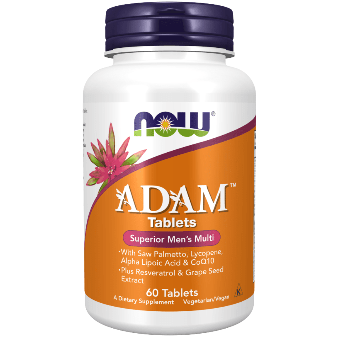 NOW ADAM SUPERIOR MENS MULTIVITAMIN 60TABLETS