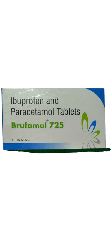 BRUFAMOL 725MG TABLETS