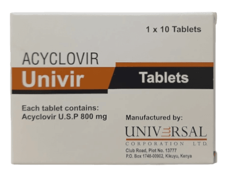 ACYCLOVIR 800MG 35'S U.K