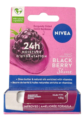 NIVEA LIPBALM BLACKBERRY SHINE
