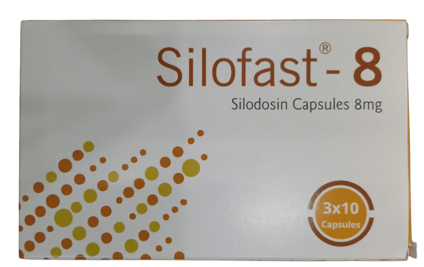 SILOFAST 8 (SILODOSIN) CAPSULES 30'S