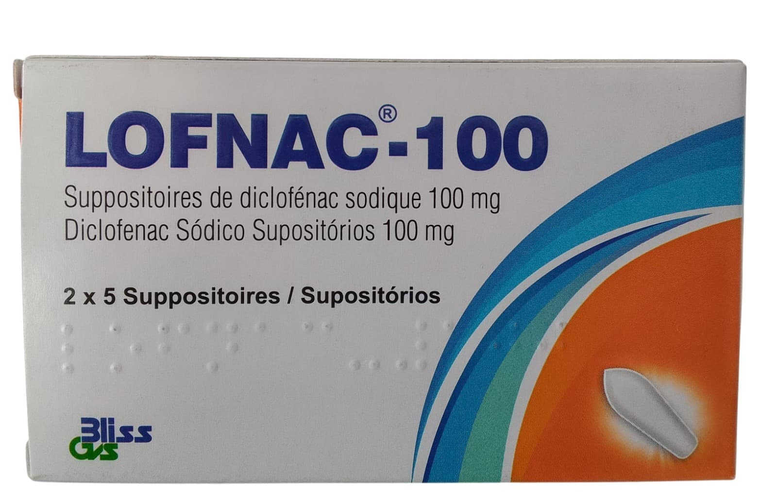 LOFNAC SUPPOSITORIES 100MG (DICLOFENAC) 10'S