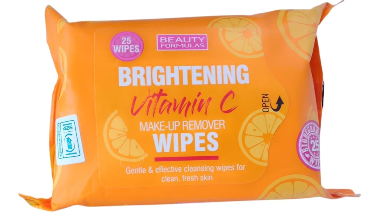 BEAUTY FORMULAS BRIGHTENING WIPES