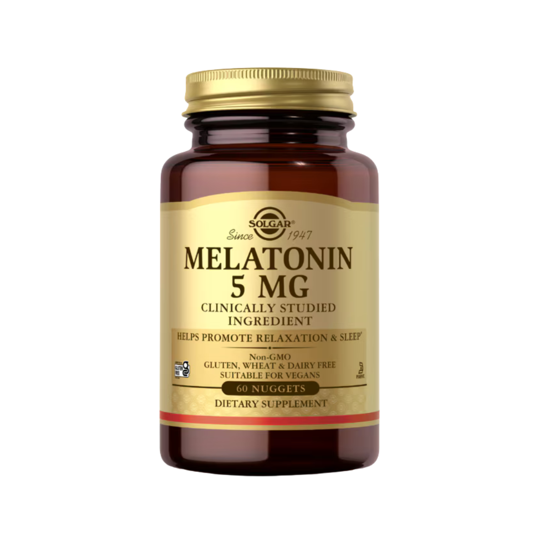 SOLGAR MELATONIN 5MG 60 NUGGETS