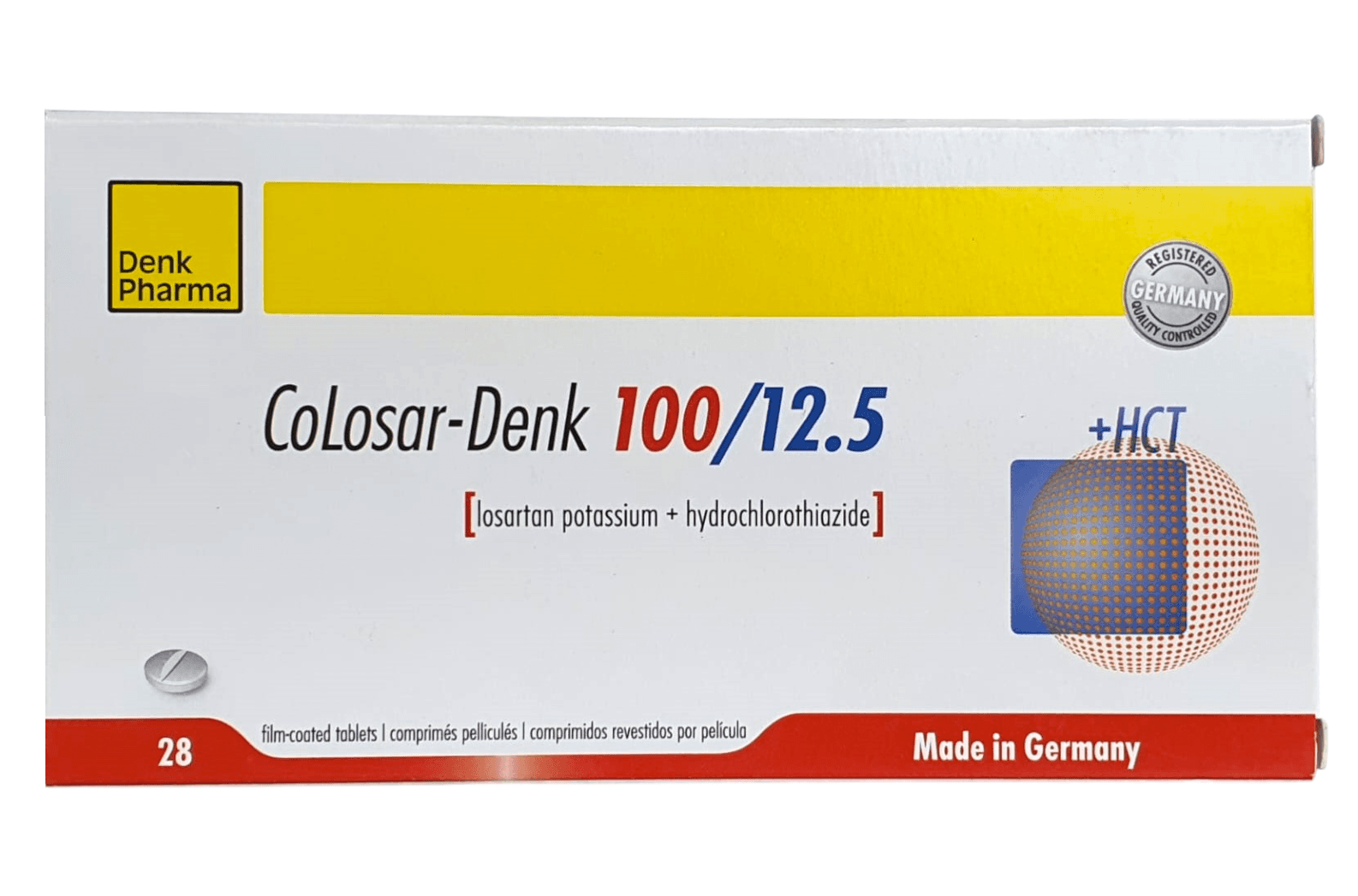 COLOSAR DENK 100/12.5mg