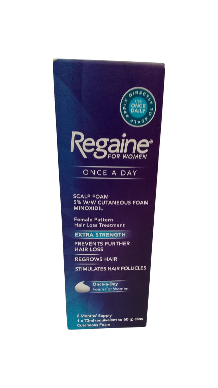 REGAINE FOR WOMEN ONCE A DAY 5 EXTRA STRENGTH 1X73ML (60G)