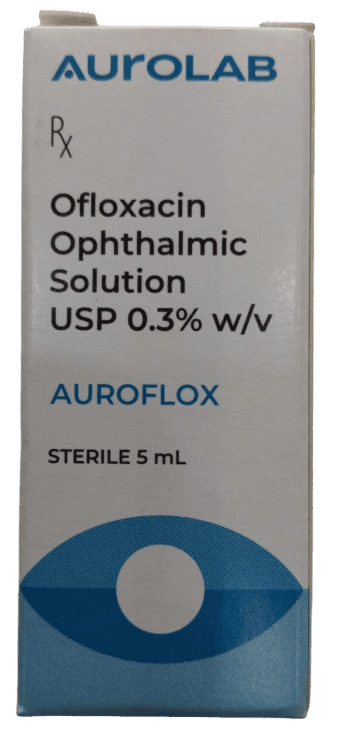 AUROFLOX 0.3%W/W EYE DROPS 5ML