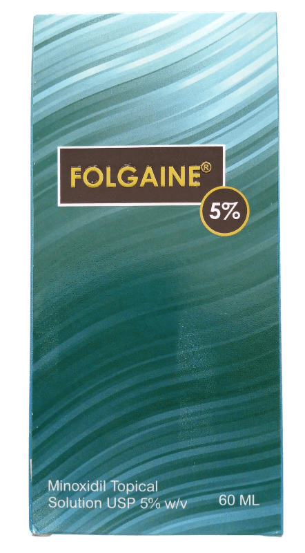 FOLGAINE 5%(MINOXIDIL) topical solution