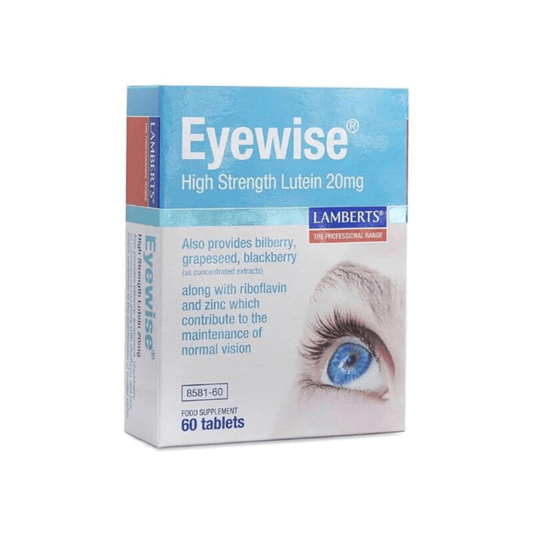 LAMBERTS EYEWISE HIGH STRENGTH 20MG TABLETS 20'S