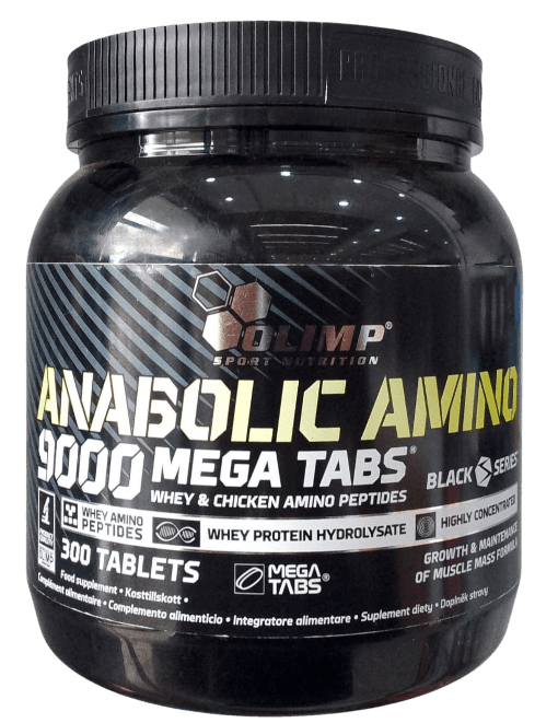 ANABOLIC AMINO9000-300MEGA TABS