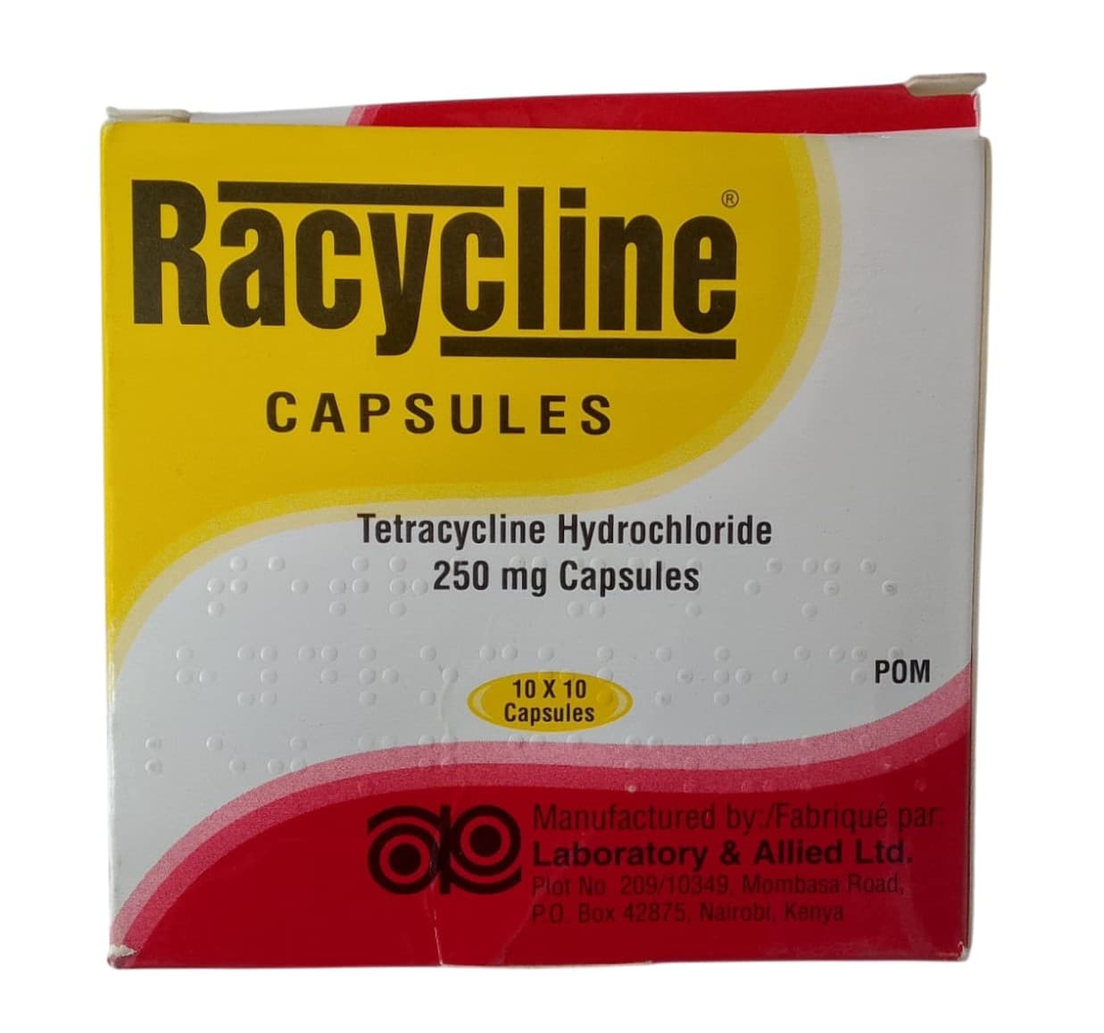 TETRACYLINE  250MG TABS