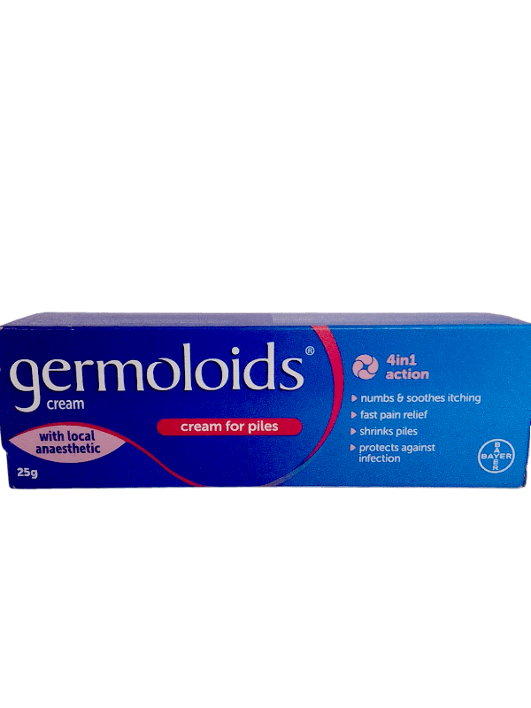 GERMOLOIDS CREAM 25GMS