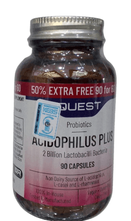 QUEST ACIDOPHILUS PLUS BONUS 90