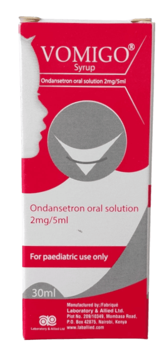 VOMIGO (ONDANSETRON) 2MG/5ML SYRUP 30ML