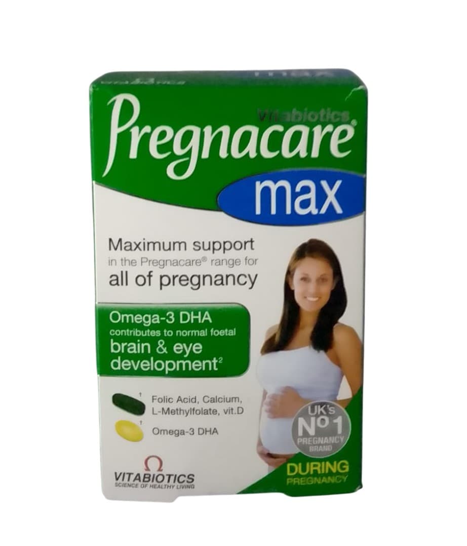 VITABIOTICS PREGNACARE MAX CAPSULES, 30 COUNT