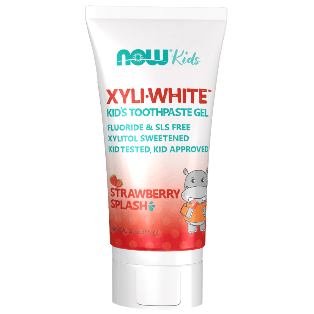 NOW XYLIWHITE KIDS TOOTHPASTE GEL STRAWBERRY 85GL