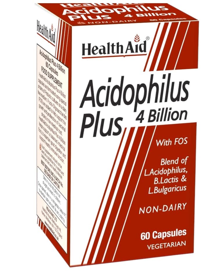 healthaid acidophilus plus 4 billion 60s