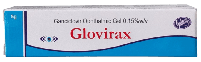 GLOVIRAX (GANCYCLOVIR) 0.15%W/W GEL 5GMS