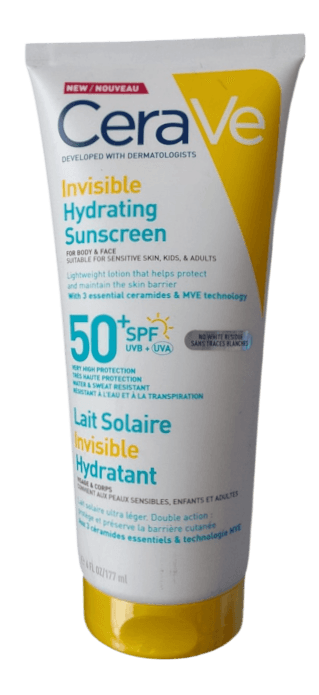 CERAVE INVISIBLE HYDRATING SUNSCREEN SPF 50 177ML