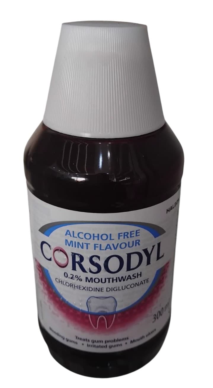 CORSODYL MOUTHWASH MINT 300ML