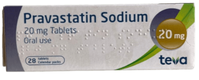 PRAVASTATIN 20MG 28'S