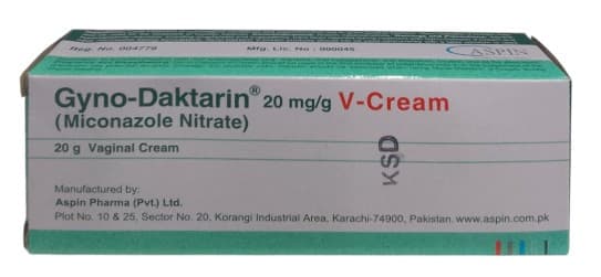 GYNO DAKTARIN VAGINAL CREAM 20GM