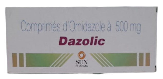 Dazolic 500mg TABLETS 100'S